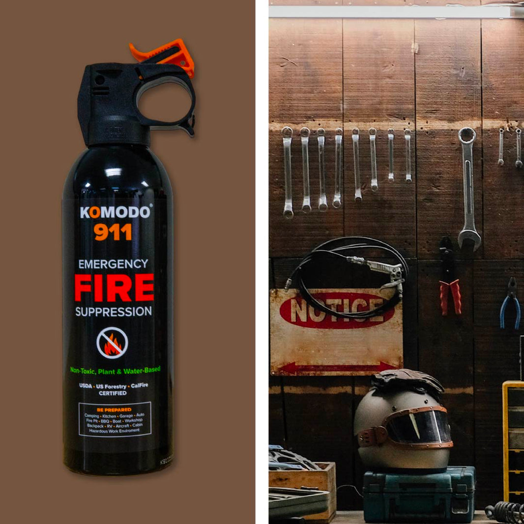 Komodo 911 Fire Spray 16oz 8 pack