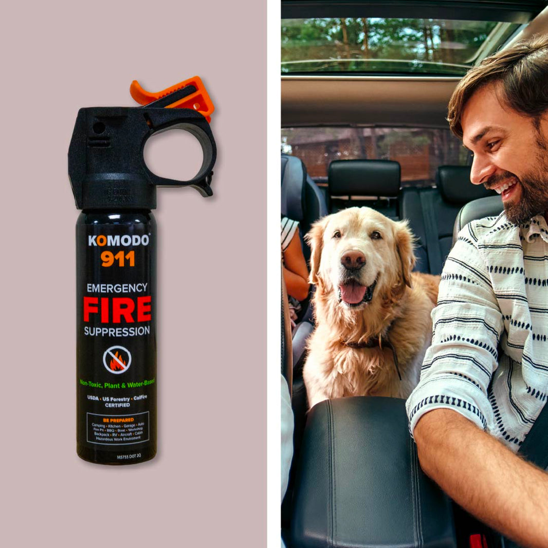 Komodo 911 Fire Spray 4oz Single Can