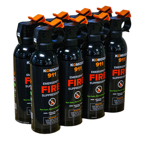 Komodo 911 Fire Spray 16oz 8 pack
